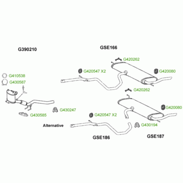 GT Exhausts Exhaust System image