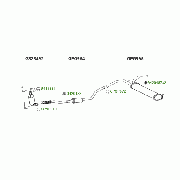 GT Exhausts Exhaust System image