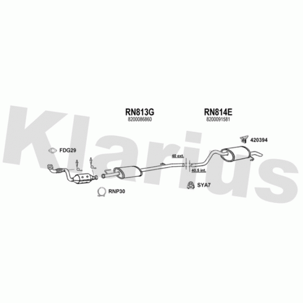 Klarius Exhaust System image