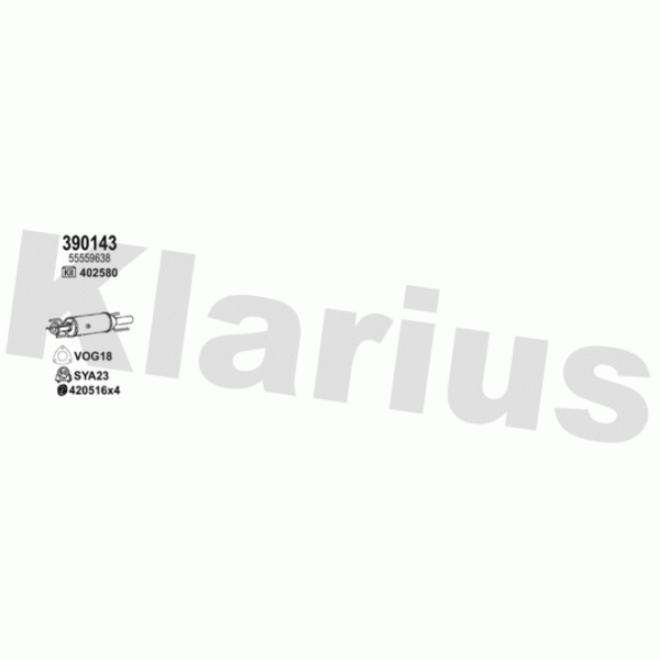 Klarius Exhaust System image