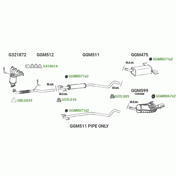 GT Exhausts Exhaust System image