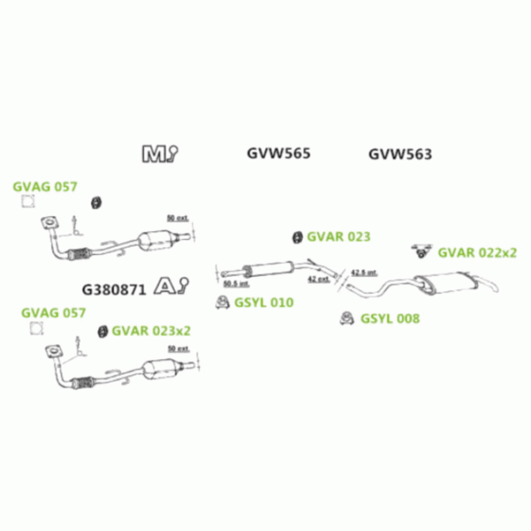 GT Exhausts Exhaust System image