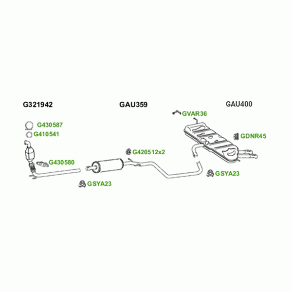 GT Exhausts Exhaust System image