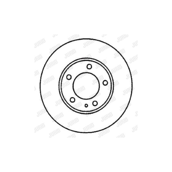 SINGLE BRK DISC FT DISPATCH SCUDO EXPERT 95-06 image