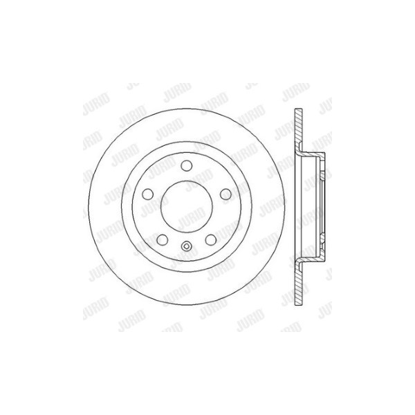 SINGLE BRK DISC R PUNTO & CORSA 06-21 image