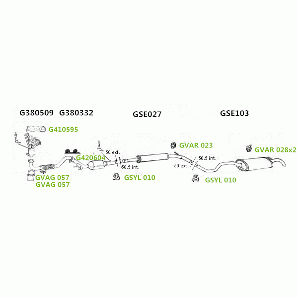 GT Exhausts Exhaust System image