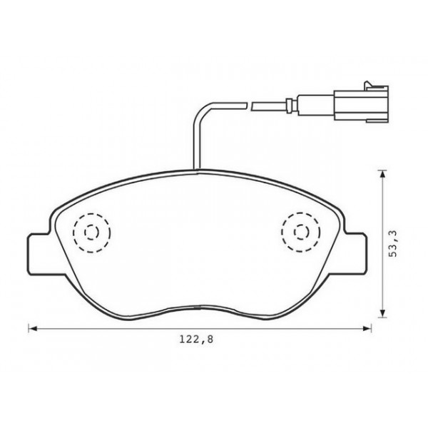 Jurid Brake Pad Set (Front) image