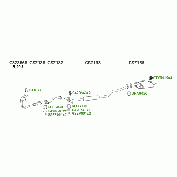 GT Exhausts Exhaust System image