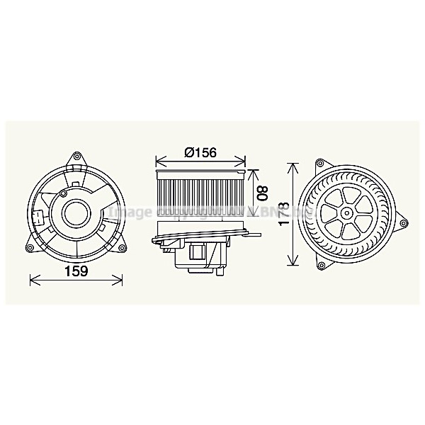 AVA Heater Blower image