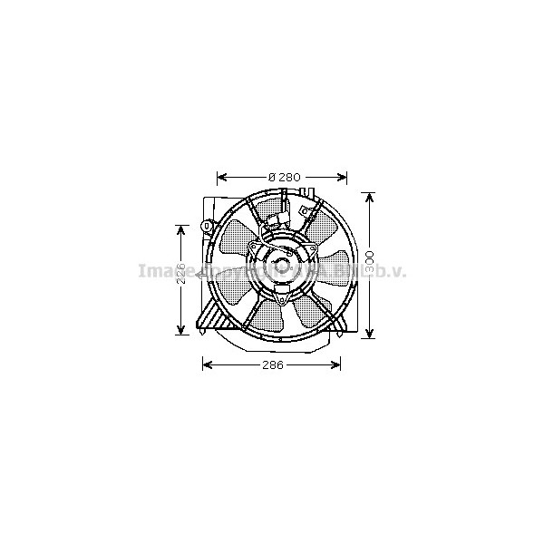 CLG FAN MAZD DEMIO 00-03 image