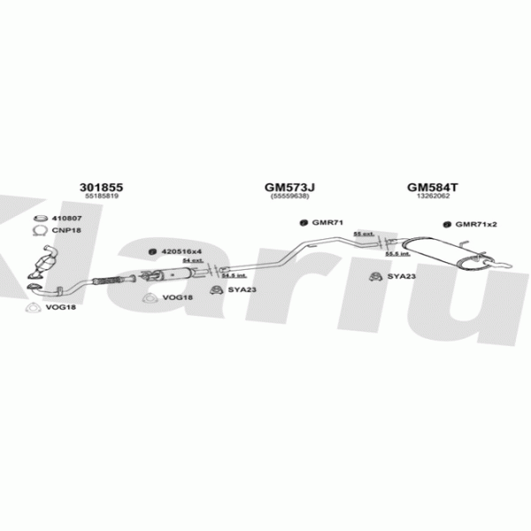 Klarius Exhaust System image