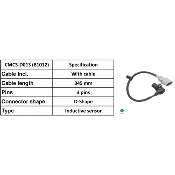 CAM SENSOR AUDI TT 32 GALAXY 28 95-10 image