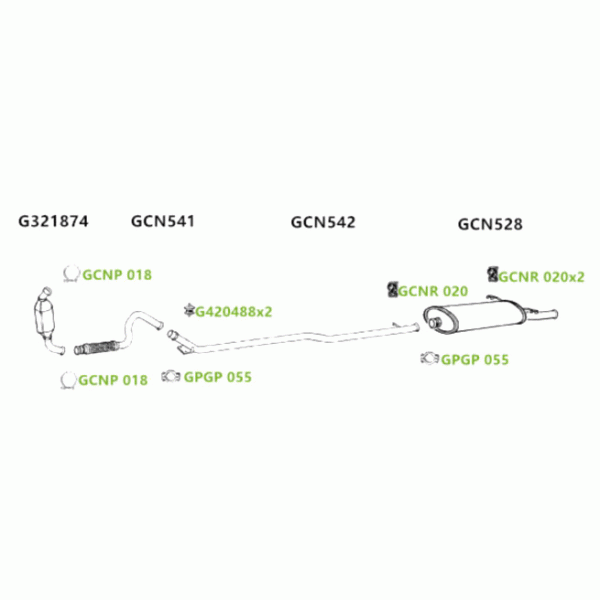 GT Exhausts Exhaust System image