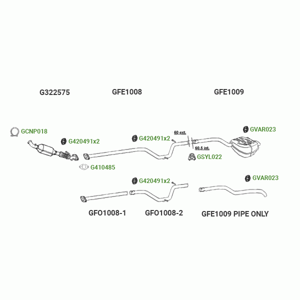 GT Exhausts Exhaust System image