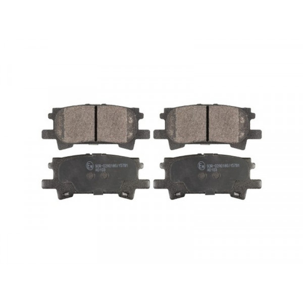 Brake Pad Set - Disc Brake Toyota Lexus 03-15 image