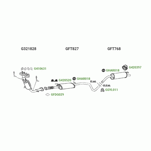 GT Exhausts Exhaust System image
