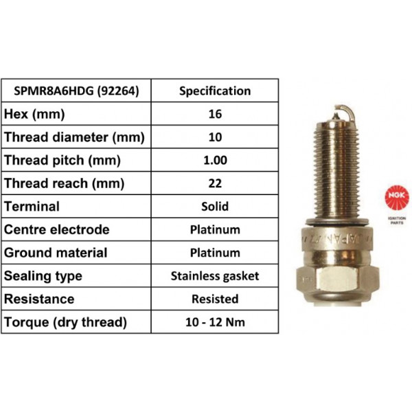 Spark Plug Ferrari 08-18 image