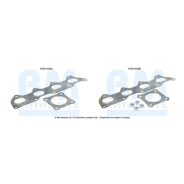 BM Catalysts Fitting Kit-Catalyst (Front) image