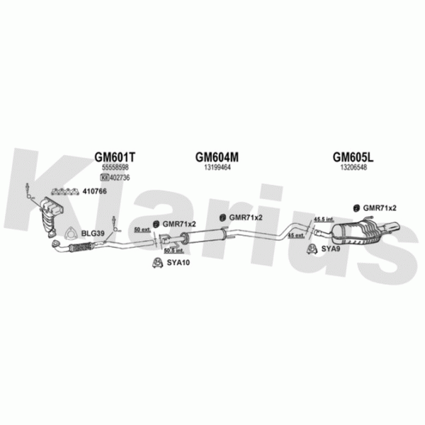 Klarius Exhaust System image