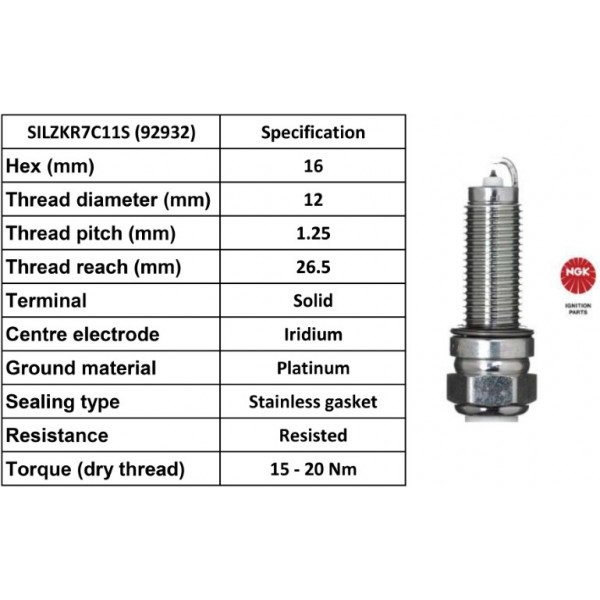 Spark Plug Honda 08-22 image