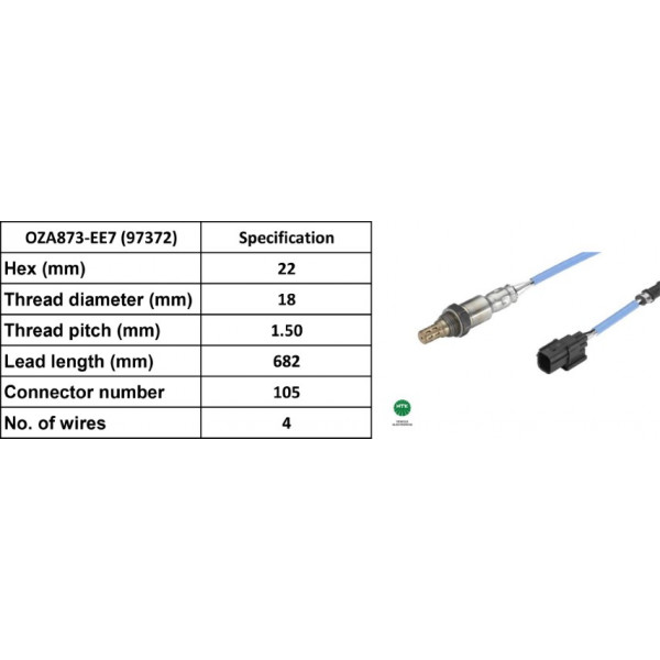 LAMBDA SENSOR CIVIC 18 05-12 image