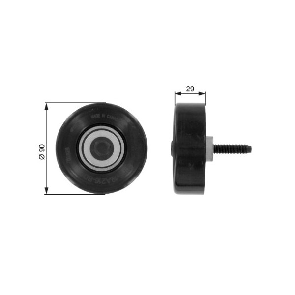TENSIONER FOCUS DIE 98-05 image