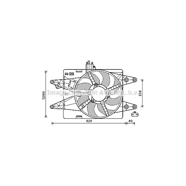 CLG FAN FIAT DOBLO CARGO 01-04 image