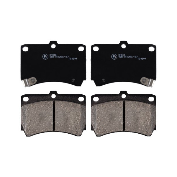 Brake Pad Set - Disc Brake Kia Mazda 89-05 image