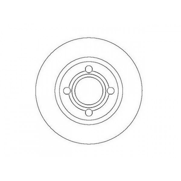 PR BRK DISC FT AUDI 80 CABRIOLET COUPE 91-00 image