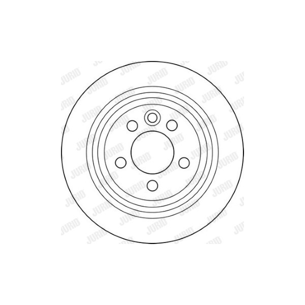 SGL BRK DISC R ROVER 75 MGZT MGZT-T 99-05 image