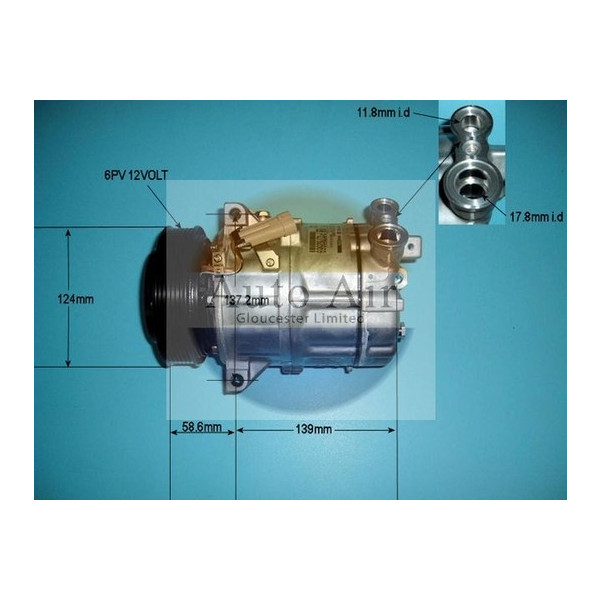 COMPRESSOR VECTRA 05-12 image