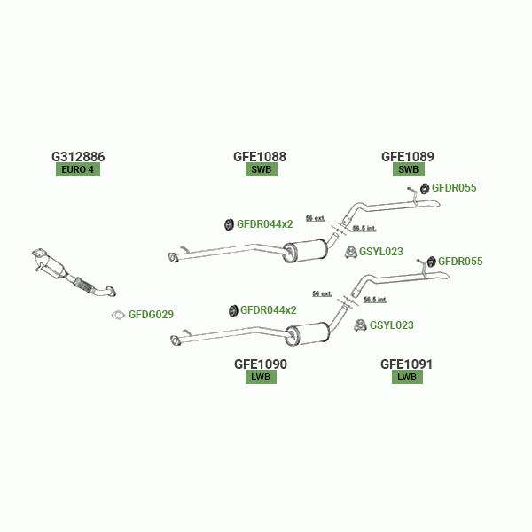 GT Exhausts Exhaust System image