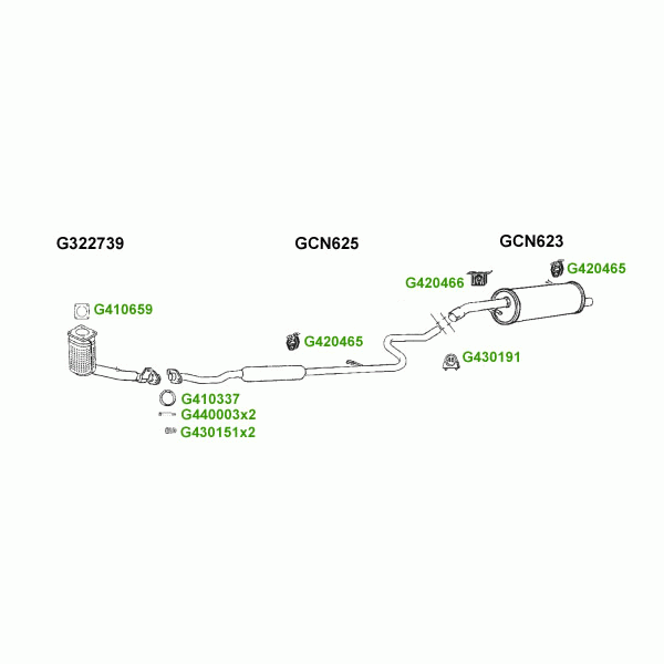 GT Exhausts Exhaust System image