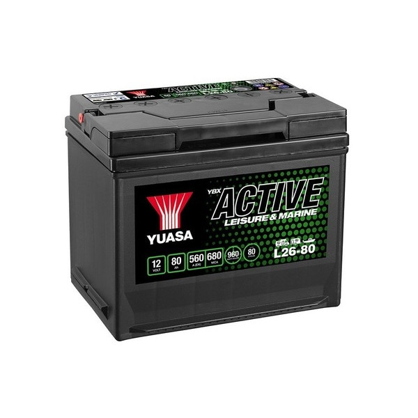 Active Leisure Battery 12V 80Ah 560A image