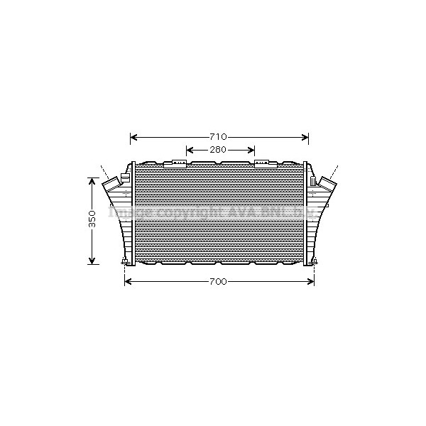 INTERCOOLER VAUXHALL SIGNUM VECTRA 05-10 image