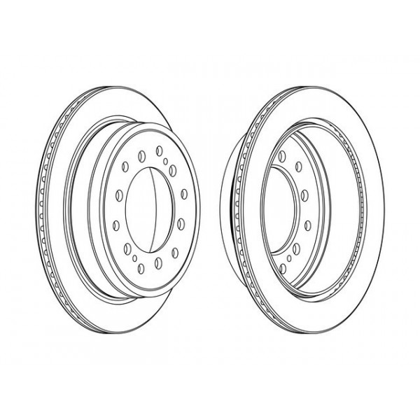 Brake Disc Toyota 09-19 image