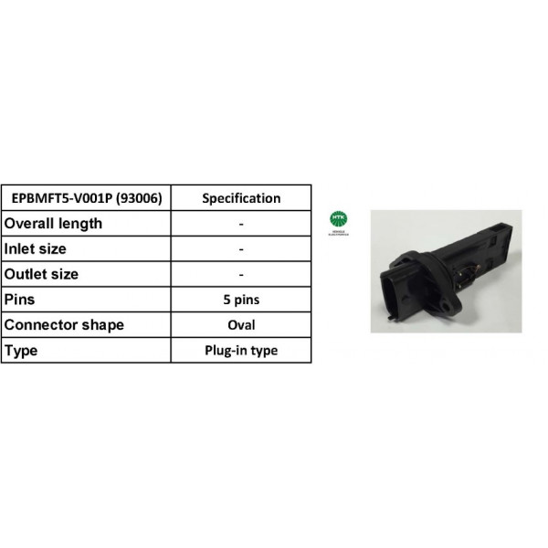 NTK Air Flow Sensor image