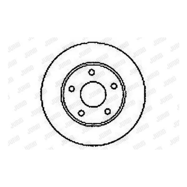 Jurid Brake Disc (Rear) image