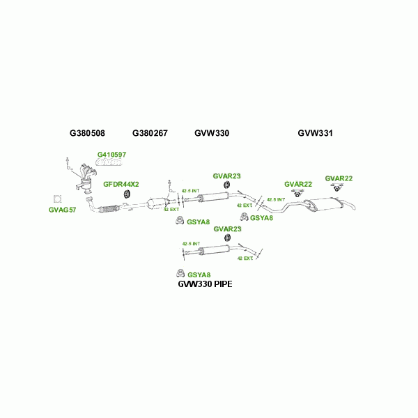 GT Exhausts Exhaust System image