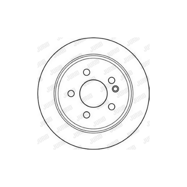 SINGLE BRK DISC R MERC ML270 ML320 ML430 98-05 image