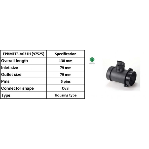 AIR MAS METER ACCORD MG ZR 99-05 image