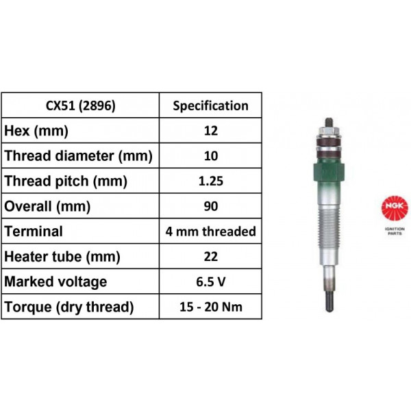 Glow Plug Nissan 88-00 image