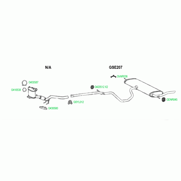 GT Exhausts Exhaust System image