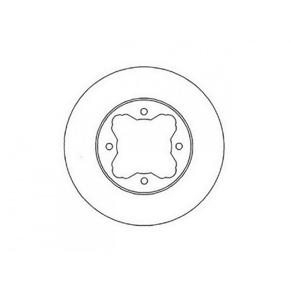 PR BRK DISC FT HOND CIVIC ROVER 600 90-06 image