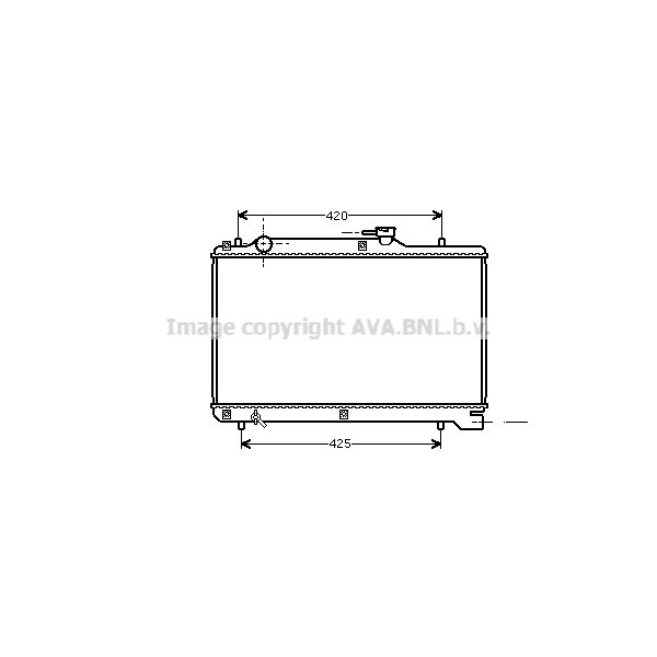 RADIATOR SUZU BALENO 99-02 image