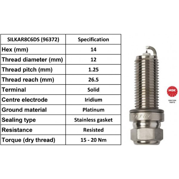 Spark Plug Maserati 13-23 image