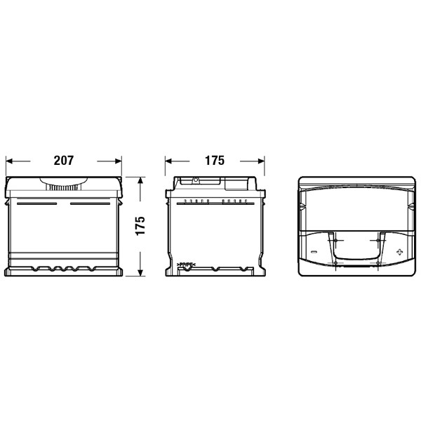 Exide Standard Battery image