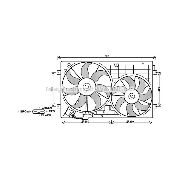 AVA Cooling Fan (Left Hand, Right Hand) image