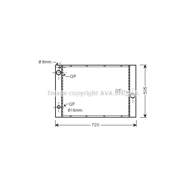 RAD BMW 5 SER 645CI 7 01-09 image
