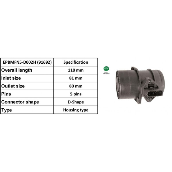 NTK Air Flow Sensor image